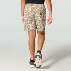 Boys’ Elastic Waistband Rugged Flex™ Ripstop Camo Short (Child)