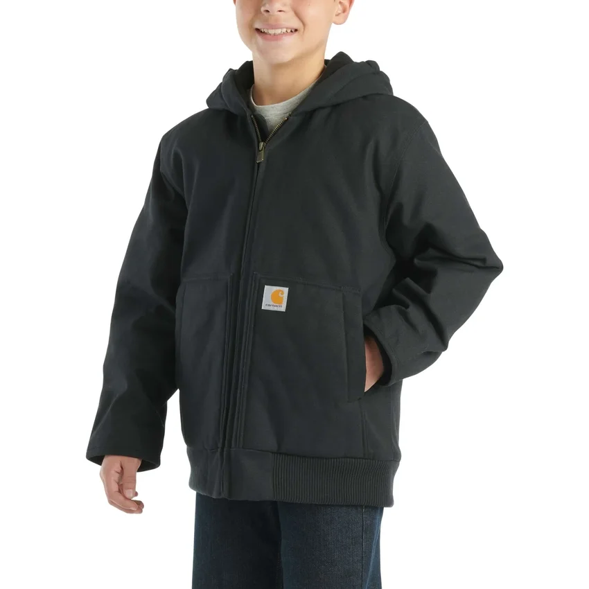 Boys' Flannel Quilt Lined Active Jac (Child/Youth)