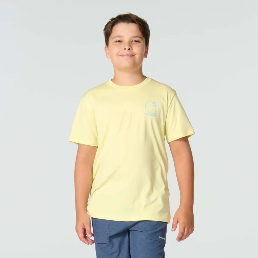 Boys' Short Sleeve Force Sun Defender™ Heather T-Shirt (Child/Toddler)