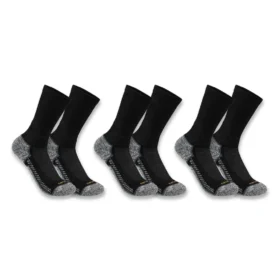 Carhartt Force® Midweight Crew Sock 3-Pack