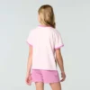 Girls' Short Sleeve Dog Ringer T-Shirt (Child/Toddler)