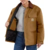 Men's Firm Duck Insulated Traditional Coat