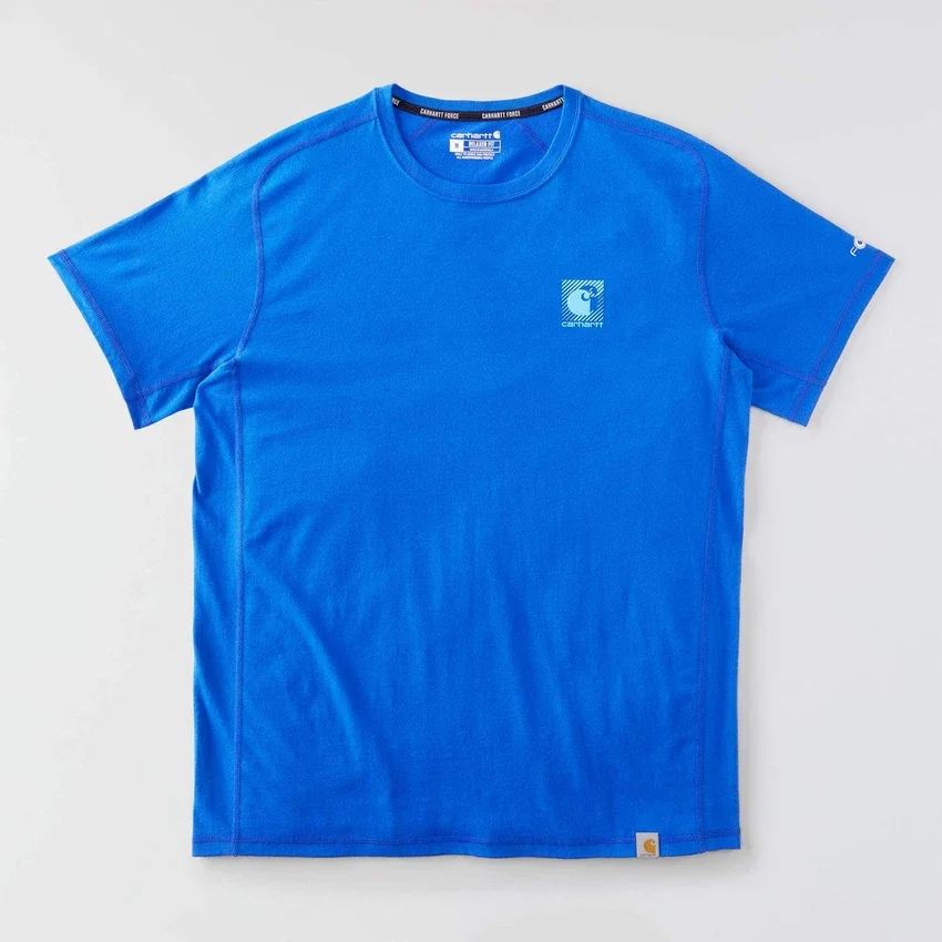 Men's Force Breathable Moisture Wicking Logo T-Shirt