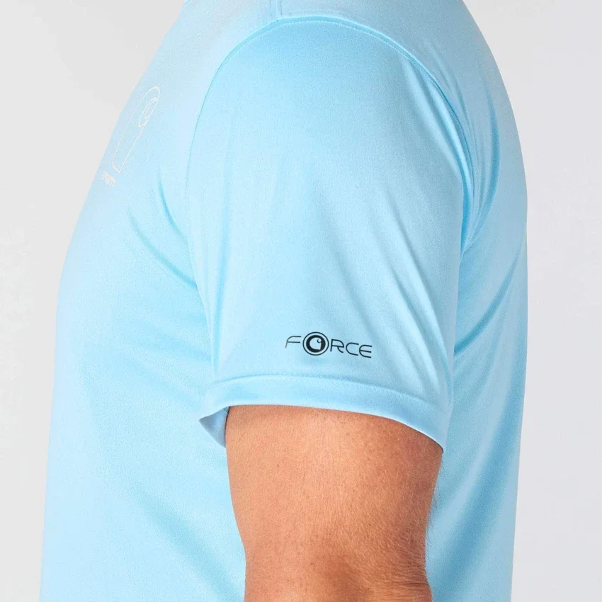 Men's Force Sun Defender Upf 50+ Lightweight Moisture Wicking T-Shirt - Sun Protection Shirts