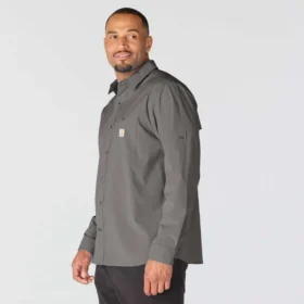 Men’s Force Sun Defenderâ„¢ Woven Relaxed Fit Long Sleeve Shirt – Sun Protection Shirts