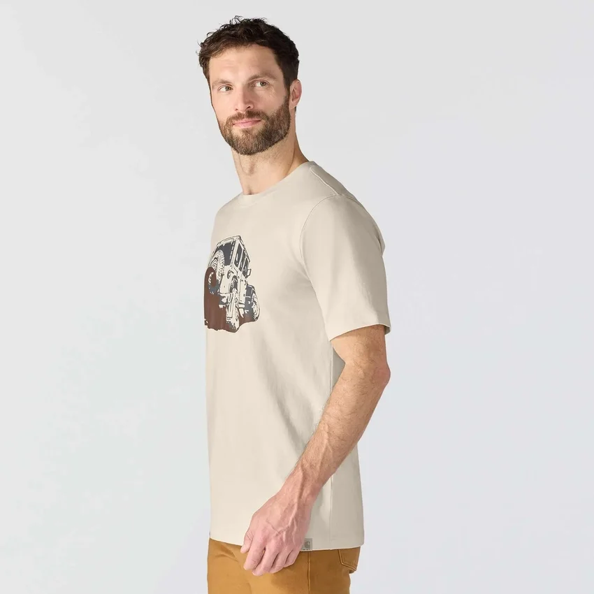 Men's Irvine Relaxed Fit Mud Graphic T-Shirt