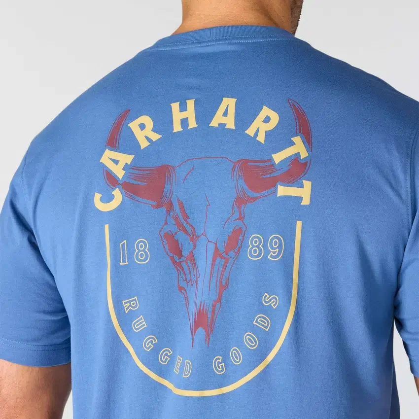 Men's Irvine Relaxed Fit Skull Graphic T-Shirt