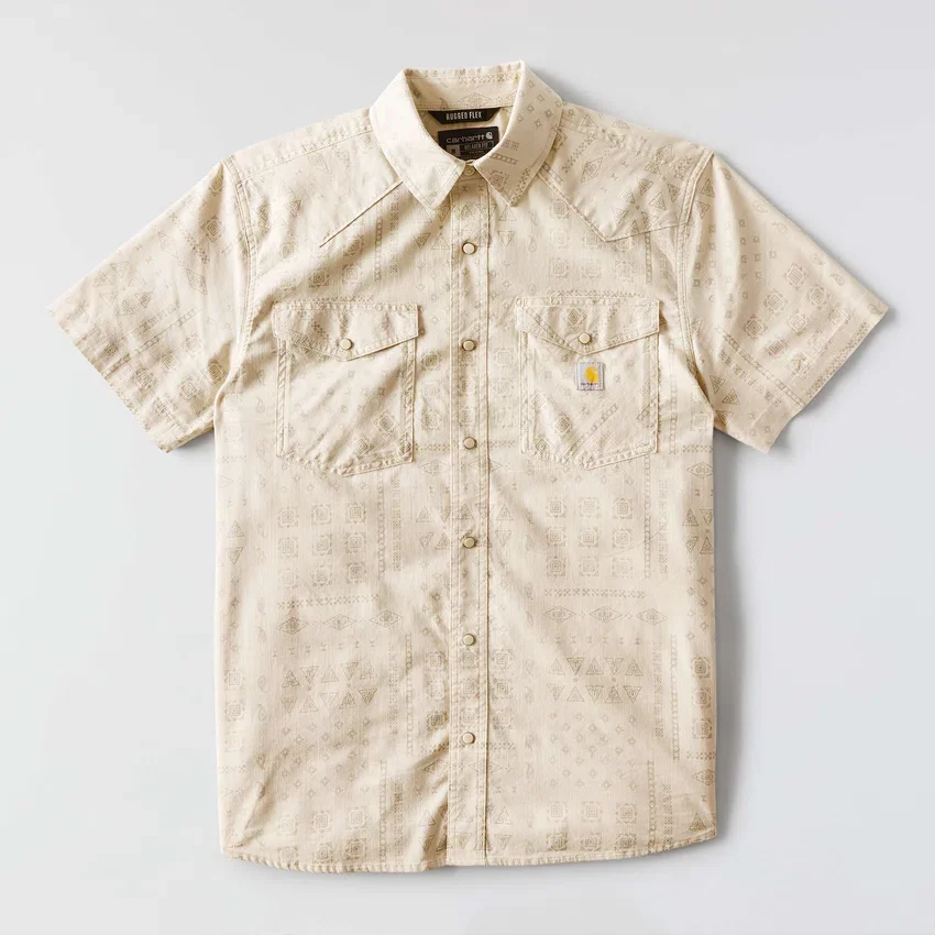 Men's Montana Bozeman Relaxed Fit Short Sleeve Plaid Shirt
