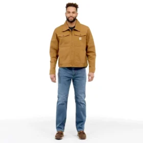 Men’s Rugged Flex Relaxed Fit Canvas Duck Berwick Jacket