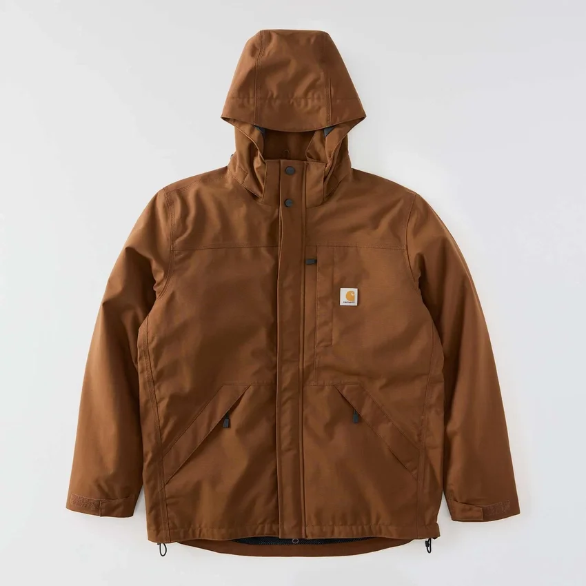 Men's Shoreline Breathable Waterproof Rain Jacket: Storm Defender Jacket