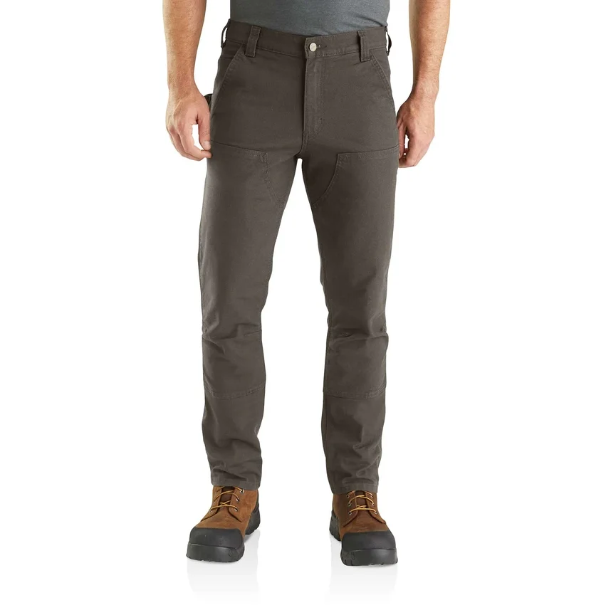 Men's Slim Tapered Rugged Flex Duck Double-Knee Work Pants