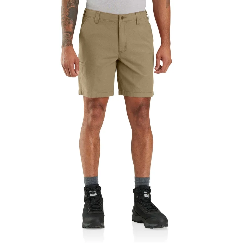 Relaxed Fit 8" Rigby Canvas Shorts - Work Shorts