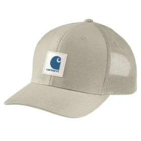 Rugged Flexâ„¢ Twill Mesh-Back Logo Patch Trucker Hat