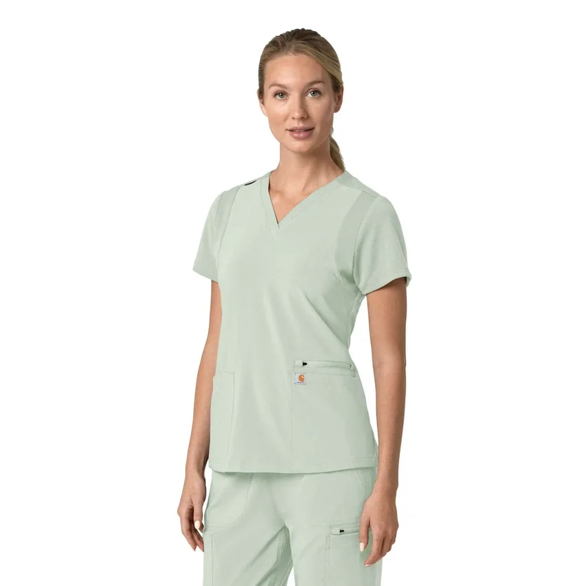 Women's Force Cross-Flex Flex Panel V-Neck Scrub Top