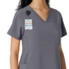 Women's Force Cross-Flex Knit Panel Scrub Top