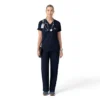 Women's Force Cross-Flex Knit V-Neck Scrub Top