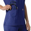 Women's Force Cross-Flex Oversized V-Neck Scrub Top