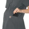 Women's Force Essentials Henley Maternity Scrub Top