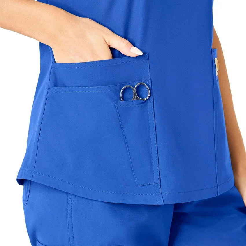 Women's Force Essentials V-Neck Scrub Top