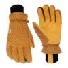 Women's Insulated Duck/Synthetic Leather Knit Cuff Glove
