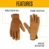 Women's Leather High Dexterity Glove
