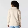 Women's Lightweight Tencel Half-Zip Pullover Sweatshirt