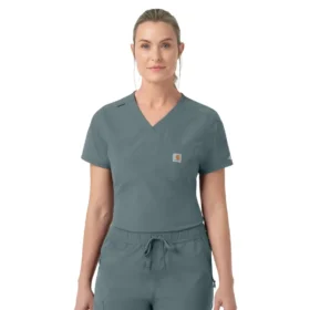 Women's Rugged Flex Fld Tuck-In Scrub Top