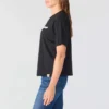 Women's Tencel Lightweight Pennant Flag Graphic T-Shirt