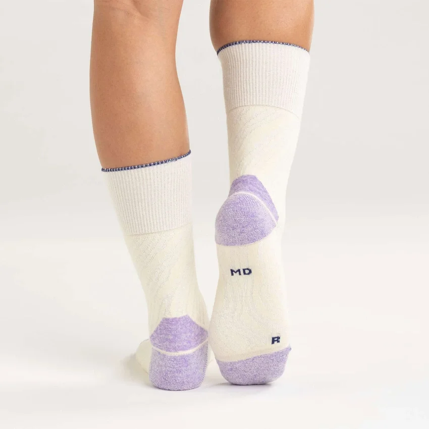 Women's Twin Knit Midweight Topo Short Crew Sock